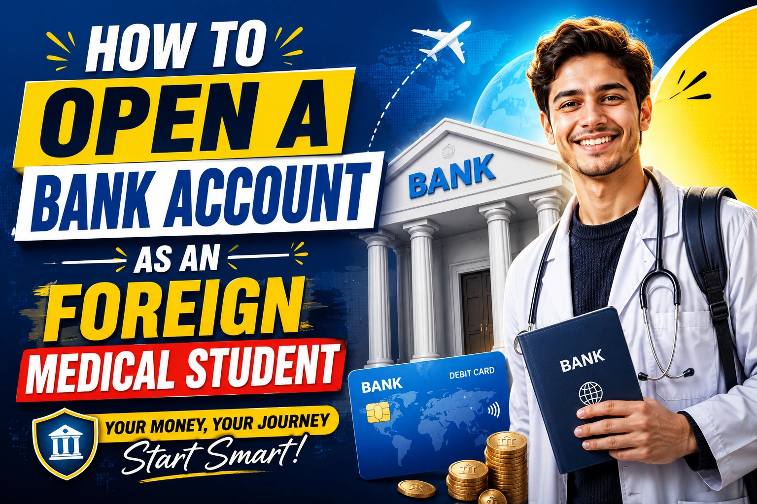 How to Open a Bank Account as an Foreign Medical Student